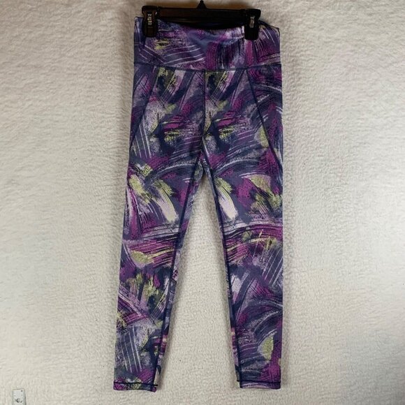 Athleta Girl x Simone Biles High-Rise Reversible Tight‎ Leggings Size XL/14 9568 - Picture 1 of 16